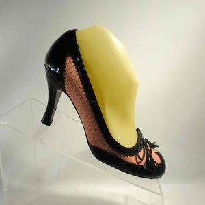 Via Spiga Size 7.5 Black Pumps Womens R1 C19